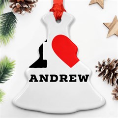 I Love Andrew Ornament (christmas Tree)  by ilovewhateva