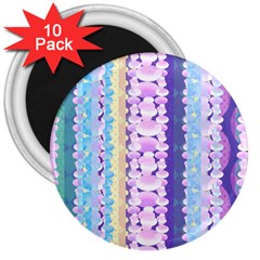 Background Graphic Beautiful Wallpaper Art 3  Magnets (10 Pack) 