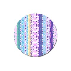 Background Graphic Beautiful Wallpaper Art Magnet 3  (round)