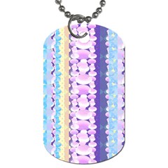 Background Graphic Beautiful Wallpaper Art Dog Tag (one Side)