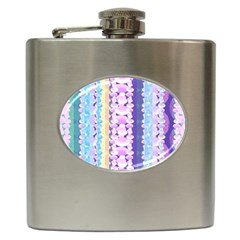 Background Graphic Beautiful Wallpaper Art Hip Flask (6 Oz)