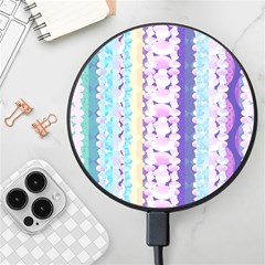 Background Graphic Beautiful Wallpaper Art Wireless Fast Charger(black)