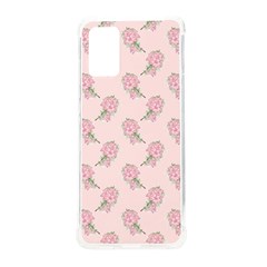 Flowers Bloom Blossom Pastel Pink Pattern Samsung Galaxy S20plus 6 7 Inch Tpu Uv Case