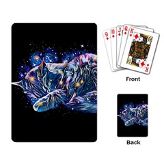 Galactic Kitten Playing Cards Single Design by Catofmosttrades