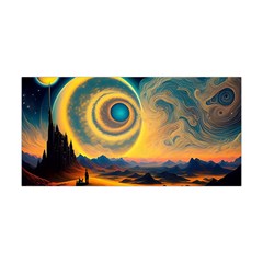 Ai Generated Surrealist Fantasy Dream Moon Space Yoga Headband