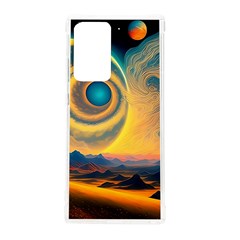 Ai Generated Surrealist Fantasy Dream Moon Space Samsung Galaxy Note 20 Ultra Tpu Uv Case by Jancukart