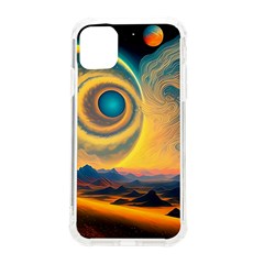 Ai Generated Surrealist Fantasy Dream Moon Space Iphone 11 Tpu Uv Print Case