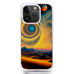 Ai Generated Surrealist Fantasy Dream Moon Space Iphone 14 Pro Tpu Uv Print Case