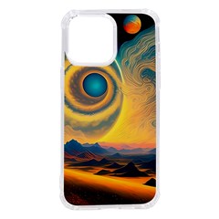 Ai Generated Surrealist Fantasy Dream Moon Space Iphone 14 Pro Max Tpu Uv Print Case