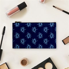 Background Microchips Graphic Beautiful Wallpaper Cosmetic Bag (small) by Jancukart