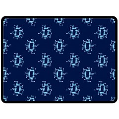 Background Microchips Graphic Beautiful Wallpaper Fleece Blanket (large)