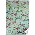 Bicycle Bikes Pattern Ride Wheel Cycle Icon Canvas 20  x 30  19.62 x28.9  Canvas - 1