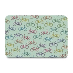 Bicycle Bikes Pattern Ride Wheel Cycle Icon Plate Mats by Jancukart