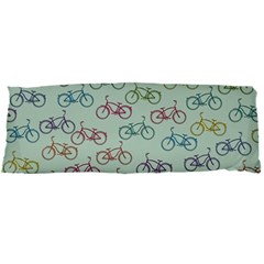 Bicycle Bikes Pattern Ride Wheel Cycle Icon Body Pillow Case Dakimakura (two Sides) by Jancukart