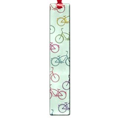 Bicycle Bikes Pattern Ride Wheel Cycle Icon Large Book Marks