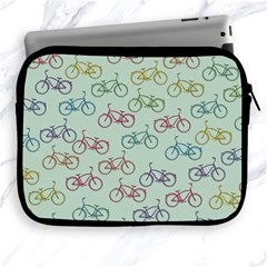 Bicycle Bikes Pattern Ride Wheel Cycle Icon Apple Ipad 2/3/4 Zipper Cases by Jancukart