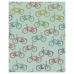 Bicycle Bikes Pattern Ride Wheel Cycle Icon Drawstring Bag (small)