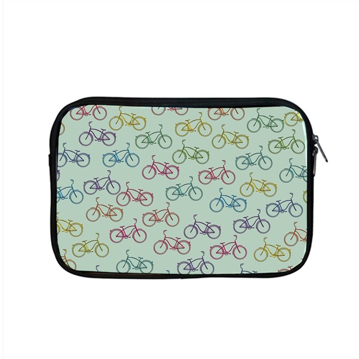 Bicycle Bikes Pattern Ride Wheel Cycle Icon Apple MacBook Pro 15  Zipper Case