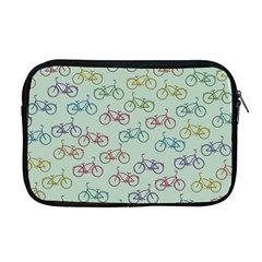 Bicycle Bikes Pattern Ride Wheel Cycle Icon Apple Macbook Pro 17  Zipper Case