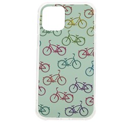 Bicycle Bikes Pattern Ride Wheel Cycle Icon Iphone 12 Pro Max Tpu Uv Print Case