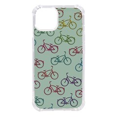 Bicycle Bikes Pattern Ride Wheel Cycle Icon Iphone 14 Tpu Uv Print Case by Jancukart