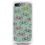 Bicycle Bikes Pattern Ride Wheel Cycle Icon iPhone SE Front