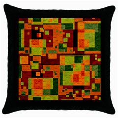 Background Graphic Beautiful Wallpaper Throw Pillow Case (black)