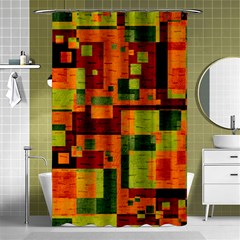 Background Graphic Beautiful Wallpaper Shower Curtain 48  X 72  (small) 