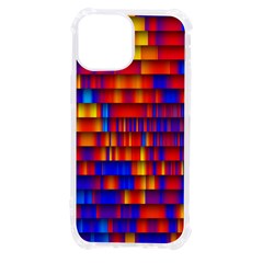 Geometric Pattern Colorful Fluorescent Background Iphone 13 Mini Tpu Uv Print Case by Jancukart