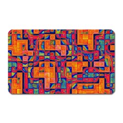 Background Graphic Beautiful Wallpaper Art Abstract Magnet (rectangular)