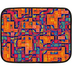 Background Graphic Beautiful Wallpaper Art Abstract Two Sides Fleece Blanket (mini)