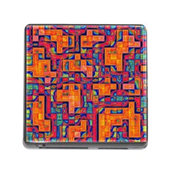 Background Graphic Beautiful Wallpaper Art Abstract Memory Card Reader (square 5 Slot)