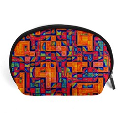 Background Graphic Beautiful Wallpaper Art Abstract Accessory Pouch (large)