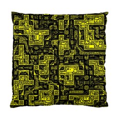 Background Graphic Beautiful Wallpaper Yellow Standard Cushion Case (two Sides)