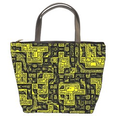 Background Graphic Beautiful Wallpaper Yellow Bucket Bag