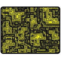 Background Graphic Beautiful Wallpaper Yellow Fleece Blanket (medium)