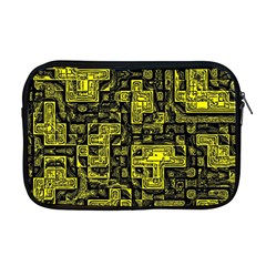 Background Graphic Beautiful Wallpaper Yellow Apple Macbook Pro 17  Zipper Case