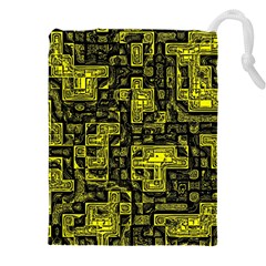 Background Graphic Beautiful Wallpaper Yellow Drawstring Pouch (4xl) by Jancukart