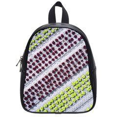 Field Agriculture Farm Stripes Diagonal Pattern School Bag (small)