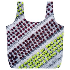 Field Agriculture Farm Stripes Diagonal Pattern Full Print Recycle Bag (xl) by Jancukart