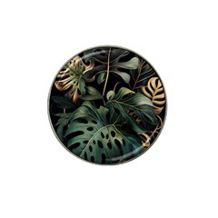 Tropical Leaves Leaf Foliage Monstera Nature Home Hat Clip Ball Marker