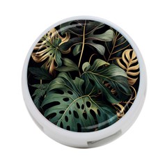 Tropical Leaves Leaf Foliage Monstera Nature Home 4-Port USB Hub (Two Sides)