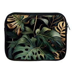 Tropical Leaves Leaf Foliage Monstera Nature Home Apple iPad 2/3/4 Zipper Cases