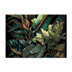 Tropical Leaf Leaves Foliage Monstera Nature Sticker A4 (10 Pack)