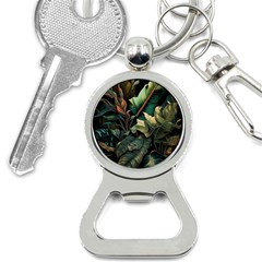 Tropical Leaf Leaves Foliage Monstera Nature Bottle Opener Key Chain