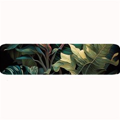 Tropical Leaf Leaves Foliage Monstera Nature Large Bar Mat by Jancukart