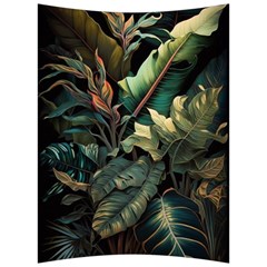 Tropical Leaf Leaves Foliage Monstera Nature Back Support Cushion by Jancukart