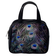 Peacock Feathers Peacock Bird Feathers Classic Handbag (one Side)