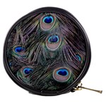 Peacock Feathers Peacock Bird Feathers Mini Makeup Bag Front