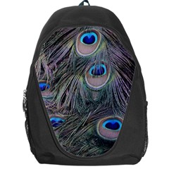 Peacock Feathers Peacock Bird Feathers Backpack Bag by Jancukart